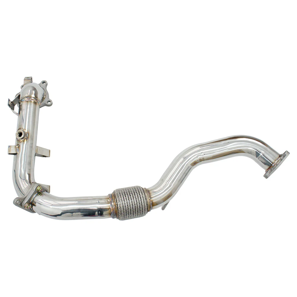 70mm Front Pipe/Catless Down Pipe Combo - Honda Civic Inc RS FC/FK 16-21 (1.5T) - Image 2