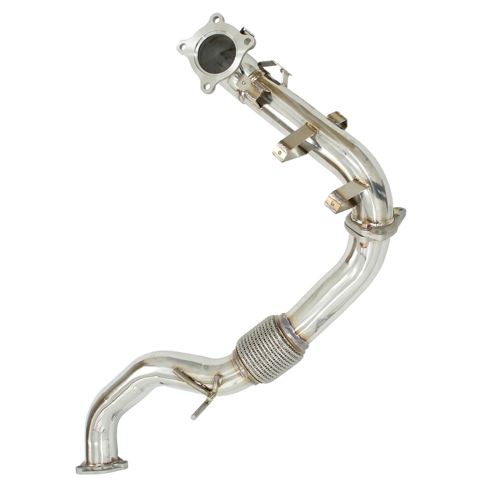 70mm Front Pipe/Catless Down Pipe Combo - Honda Civic Inc RS FC/FK 16-21 (1.5T) - Image 3