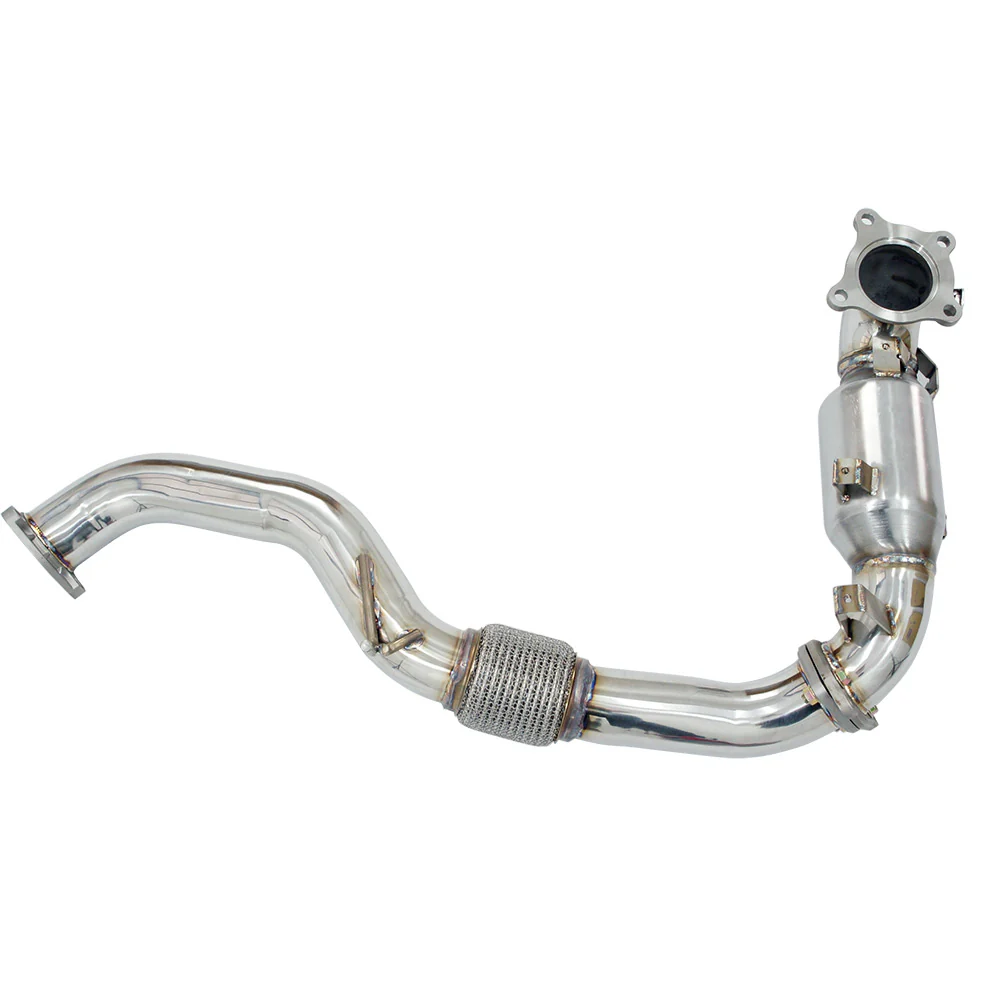 70mm Front Pipe/Catted Down Pipe Combo - Honda Civic Inc RS FC/FK 16-21 (1.5T) - Image 2