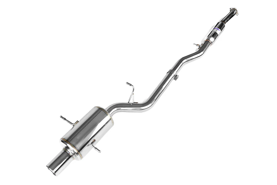 G200 Turbo Back Exhaust w/Hyperflow Down Pipe - Subaru Forester XT SG 03-08 - Image 9