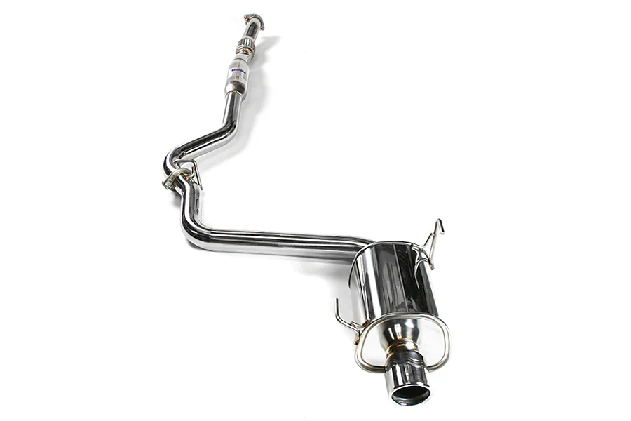 Q300 Cat Back Exhaust Single Exit - Subaru 08-10 WRX Sedan/Forester XT SH 08-13