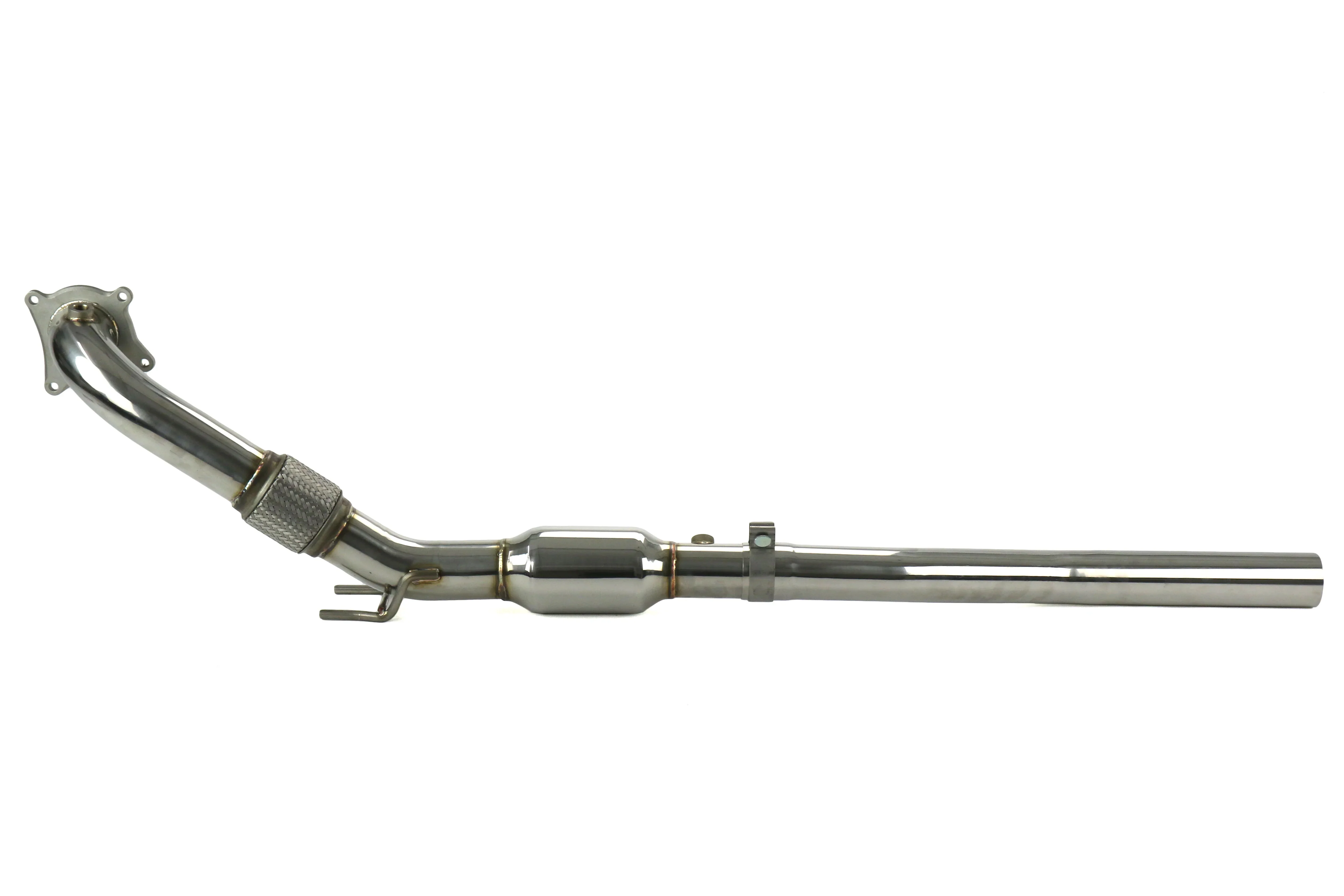 Down Pipe w/High Flow Cat - VW Golf GTI Mk6