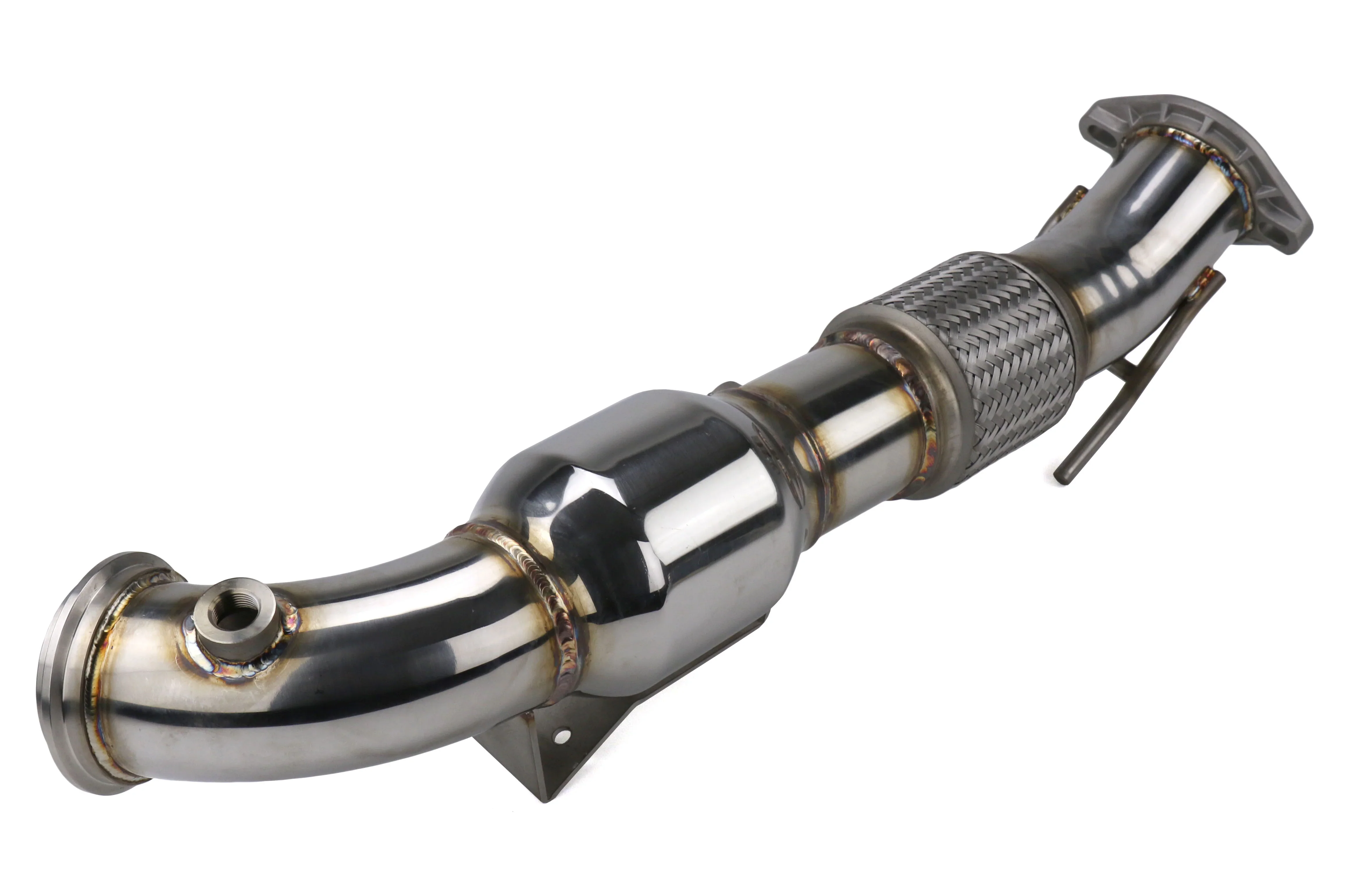 Down Pipe w/High Flow Cat - Ford Focus ST LW/LZ 11-18