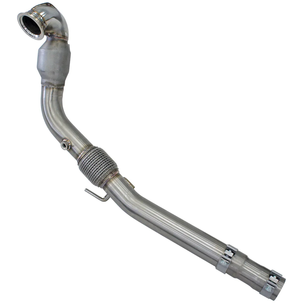 Down Pipe w/High Flow Cat - VW Golf GTI Mk7, Mk7.5 - Image 2
