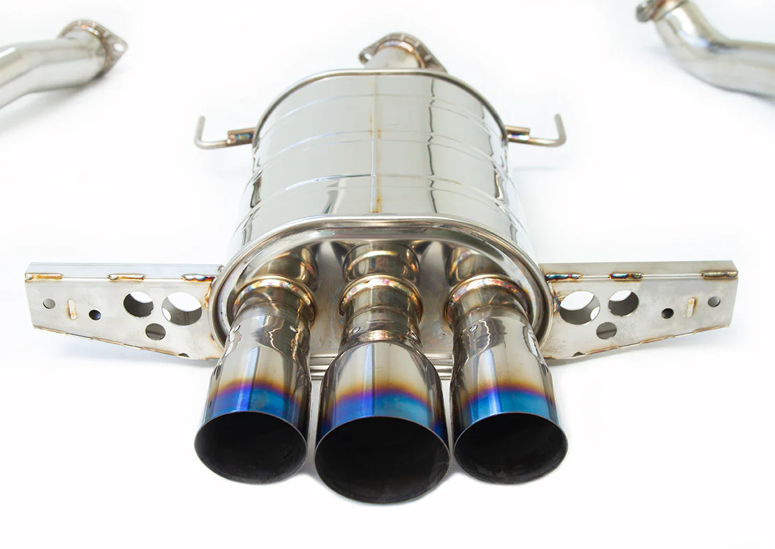 Q300 70mm Cat Back Exhaust - Honda Civic RS FK7 16-21 (1.5T Centre Exit) - Image 3