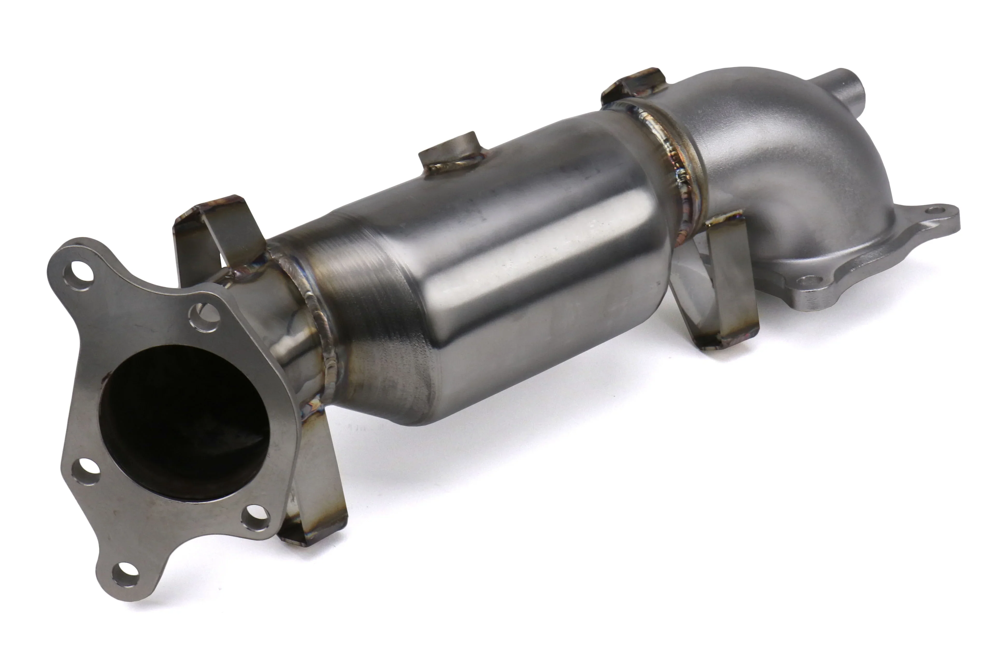 Down Pipe w/High Flow Cat - Honda Civic FK8 Type R 17-21/FL5 22+ - Image 3