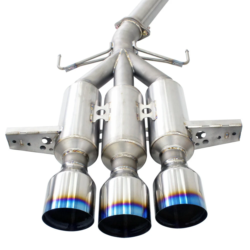 Titan G5 R400 Titanium Cat Back Exhaust - Honda Civic Type-R FK8 17+ - Image 3