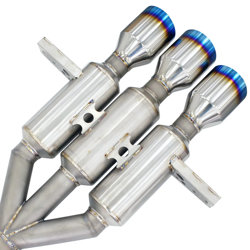 Titan G5 R400 Titanium Cat Back Exhaust - Honda Civic Type-R FK8 17+ - Image 4