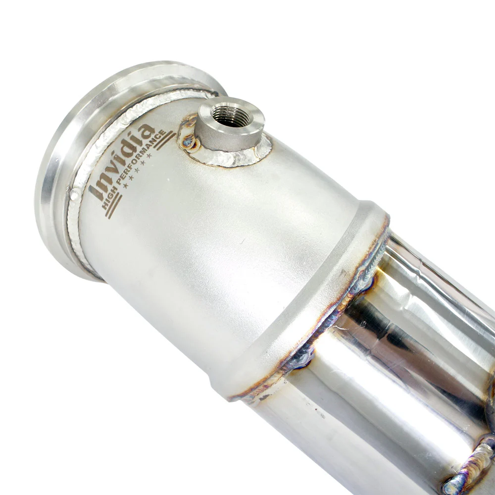 Down Pipe w/High Flow Cat - Toyota Supra A90 19+ - Image 4