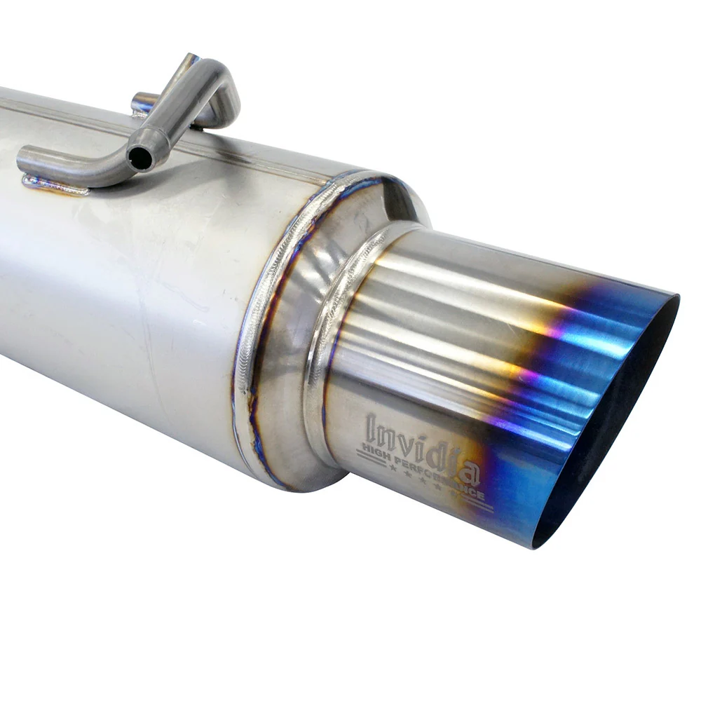 Titan G5 Titanium N1 Cat Back Exhaust - Mitsubishi Evo 4-6 CP9A (Inc TME) - Image 5
