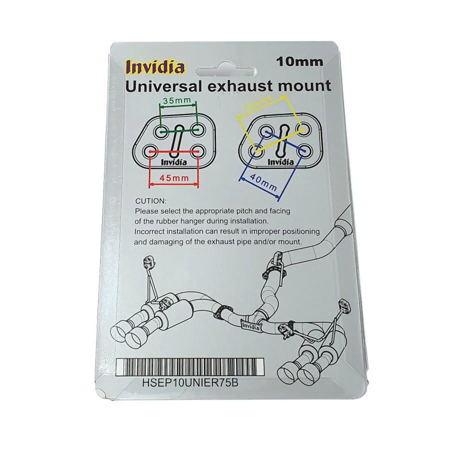 Universal 10mm Exhaust Hangers 2 Pack - Image 4