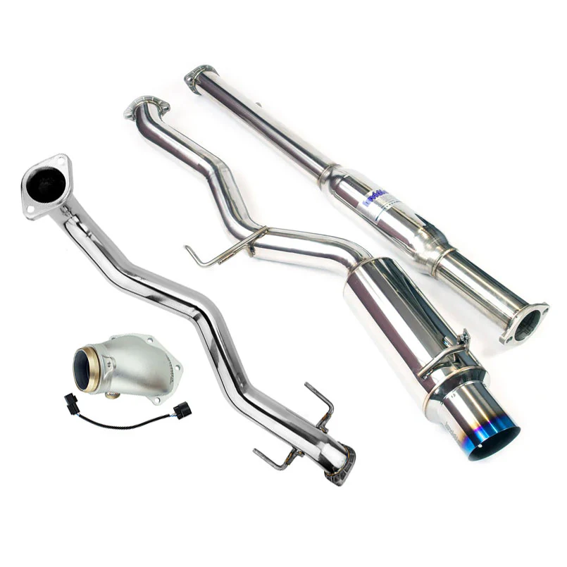 N1 Turbo back Exhaust w/Metal Matrix Cat - Mitsubishi Evo 7-9 CT9A - Image 5