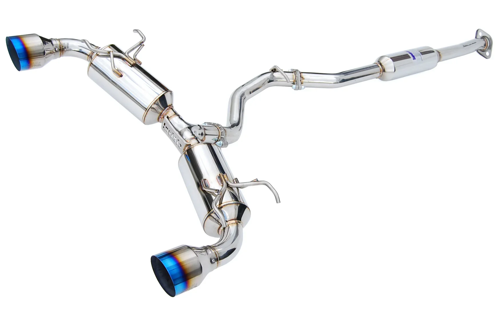 N2 70mm Engine Back Exhaust w/Invidia Equal Headers - Subaru BRZ & Toyota 86 12-21, 22+ (6MT) - Image 7