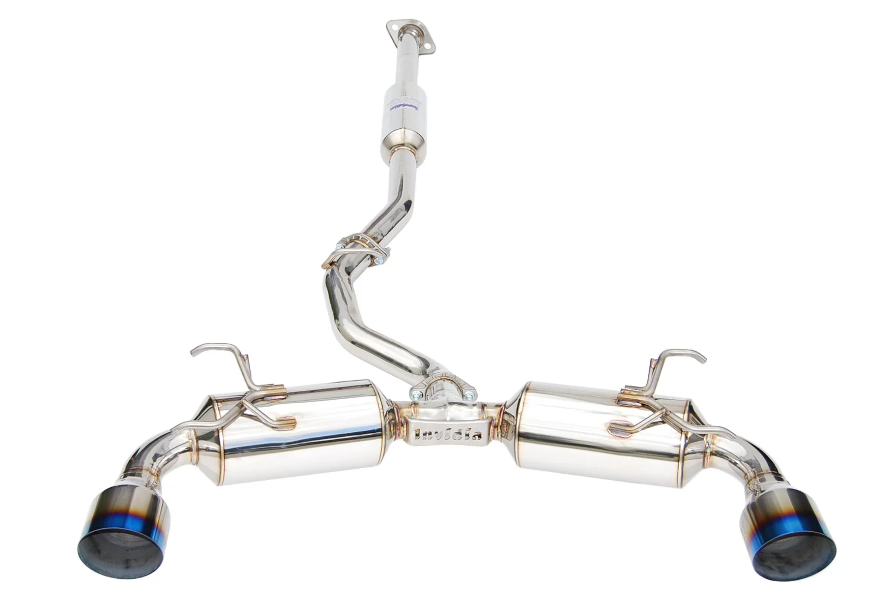 N2 70mm Engine Back Exhaust w/Invidia Equal Headers - Subaru BRZ & Toyota 86 12-21, 22+ (6MT) - Image 8