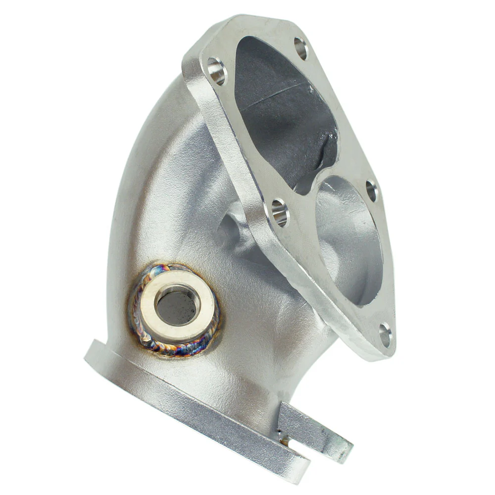 O2 Outlet Housing/Front Pipe Combo - Mitsubishi Evo 4-6 CP9A (Inc TME) - Image 5