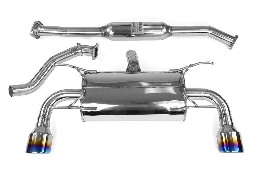 Q300 70mm Engine Back Exhaust w/PSR Unequal Headers - Subaru BRZ & Toyota 86 12-21, 22+ (6MT) - Image 8