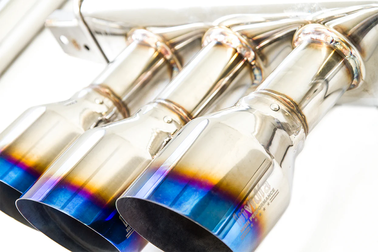 Q300 Turbo Back Exhaust - Honda Civic Type-R FK8 17+ - Image 3