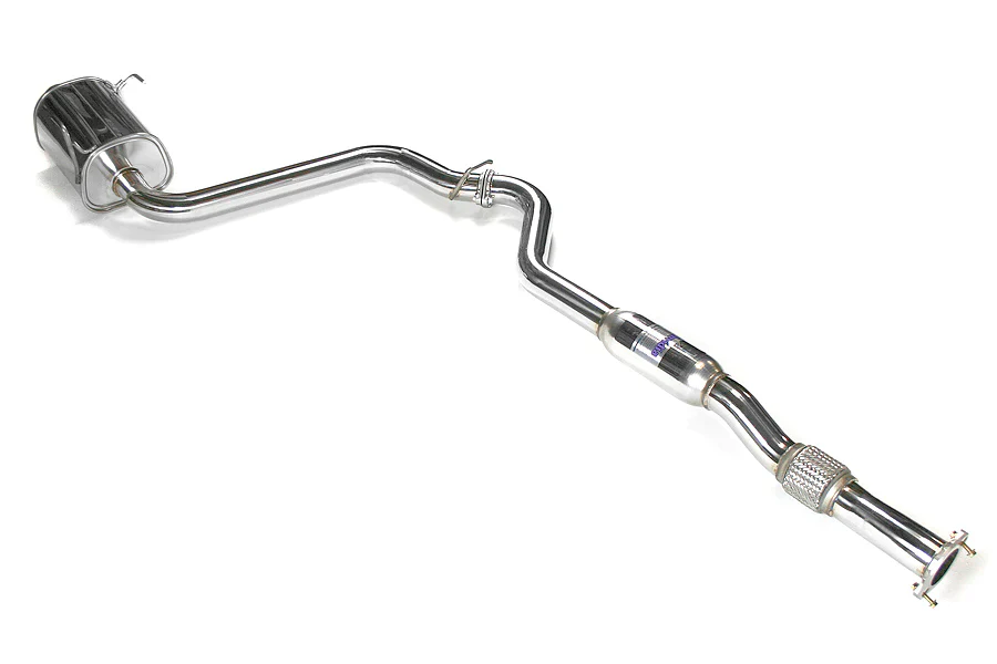 Q300 Turbo Back Exhaust Single Exit - Subaru 08-10 WRX Sedan/Forester XT SH 08-13 (5MT/4AT) - Image 2