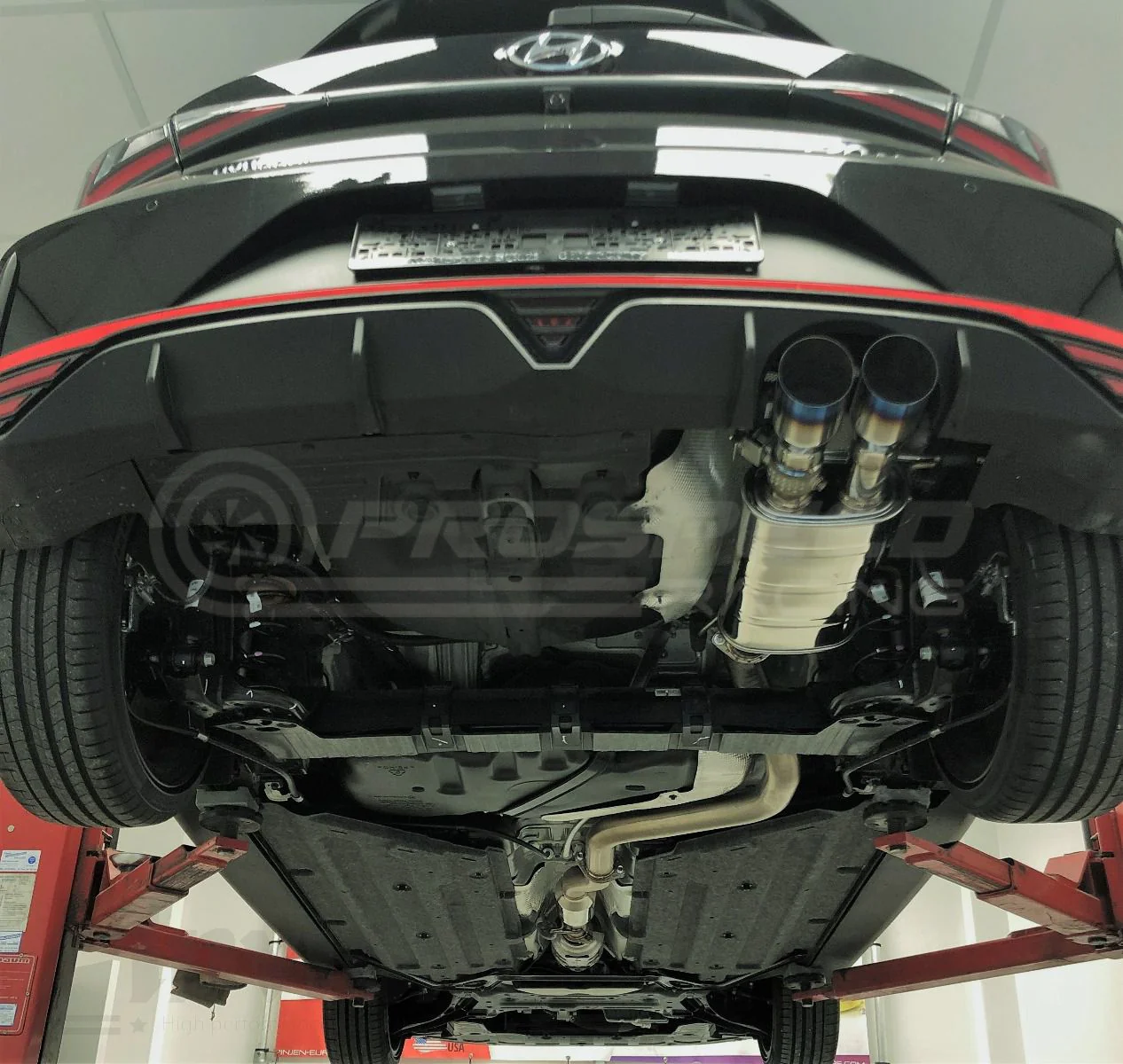 Q300 Valved Cat Back Exhaust w/Straight Cut Ti Tips - Image 8