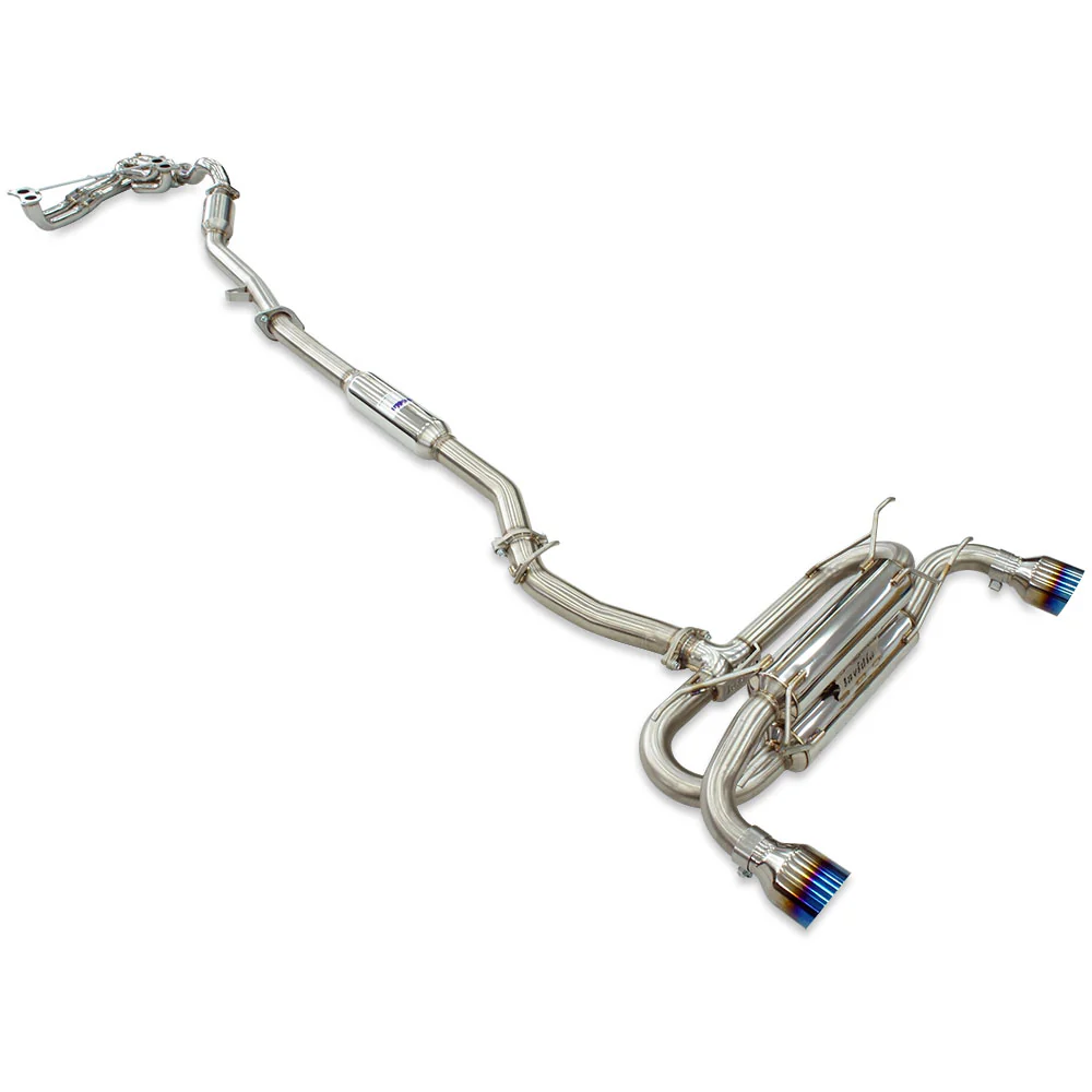 R400 70mm Engine Back Exhaust w/PSR Unequal Headers - Subaru BRZ & Toyota 86 12-21, 22+ (6MT) - Image 3