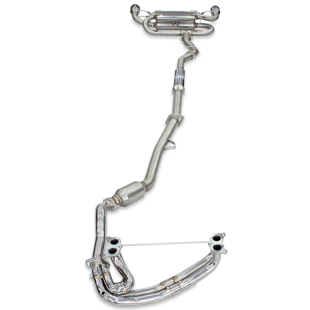 R400 70mm Engine Back Exhaust w/PSR Unequal Headers - Subaru BRZ & Toyota 86 12-21, 22+ (6MT) - Image 4