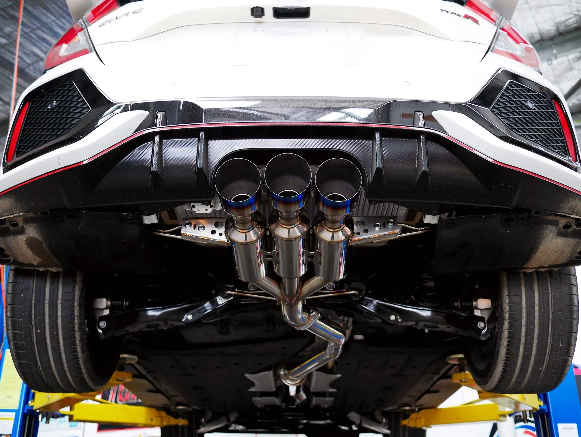 R400 Turbo Back Exhaust - Honda Civic Type-R FK8 17+ - Image 8