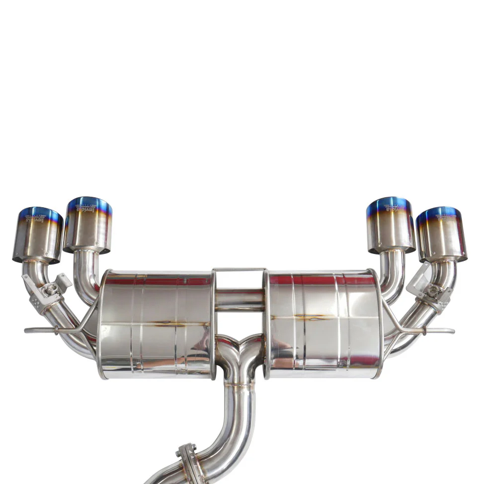 R400 Valved Turbo Back Exhaust w/Oval Tips - VW Golf R Mk7 - Image 3