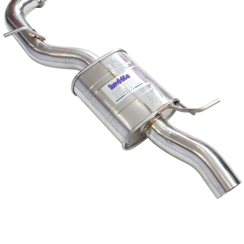 R400 Valved Turbo Back Exhaust w/Oval Tips - VW Golf R Mk7 - Image 6