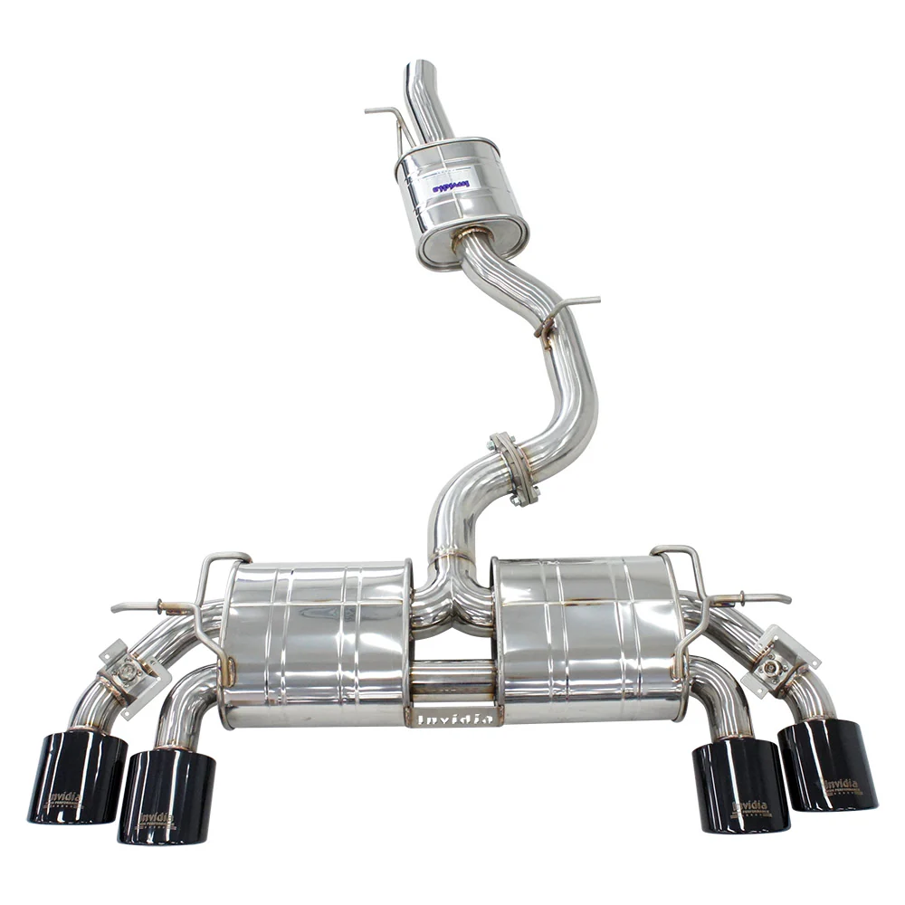R400 Valved Turbo Back Exhaust w/Oval Tips - VW Golf R Mk7 - Image 7