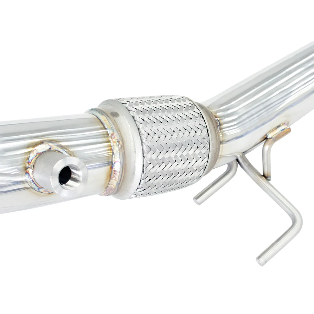 R400 Valved Turbo Back Exhaust w/Round Tips - VW Golf R Mk7.5 - Image 11