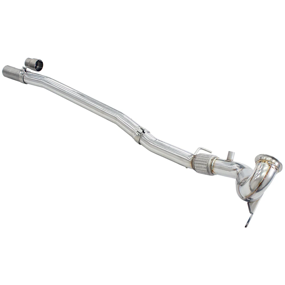 R400 Valved Turbo Back Exhaust w/Round Tips - VW Golf R Mk7.5 - Image 6