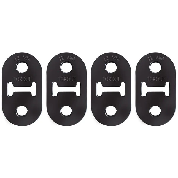 Torque Solution 12mm Exhaust Hanger Extended Length - 4 Pack