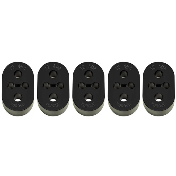 Torque Solution 12mm Exhaust Hanger Standard Length - 5 Pack