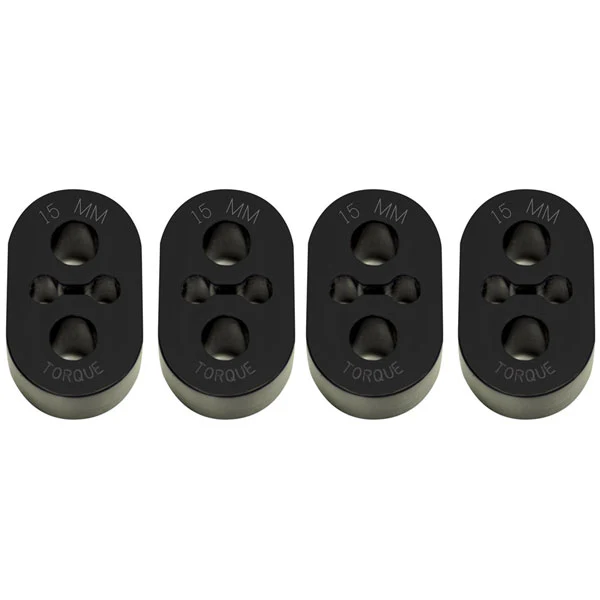 Torque Solution 15mm Exhaust Hanger Standard Length - 4 Pack